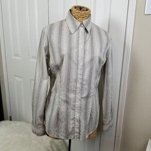 NY & Co Striped Button up